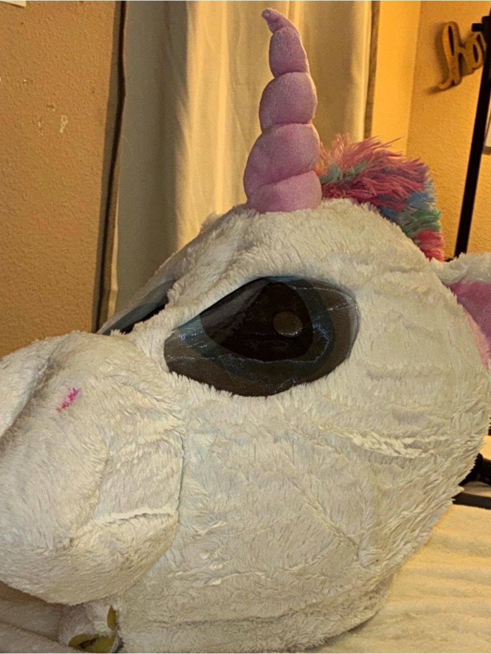 Dan Dee Big Greeter Heads Plush Unicorn Mask Maskimals Costume Cosplay